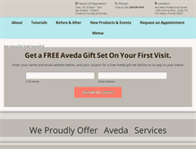 Tablet Screenshot of bellisimosalonftmyers.com